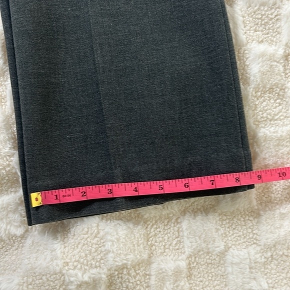 Talbots Womens Signature Pants 8P Gray Straight Leg Trouser Office Business - Picture 10 of 12